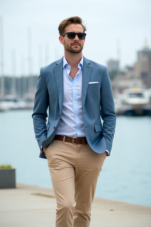 Business casual at Barangaroo wharf