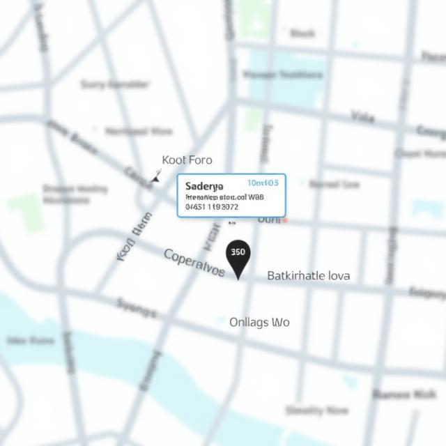 Map showing 350 George Street Sydney